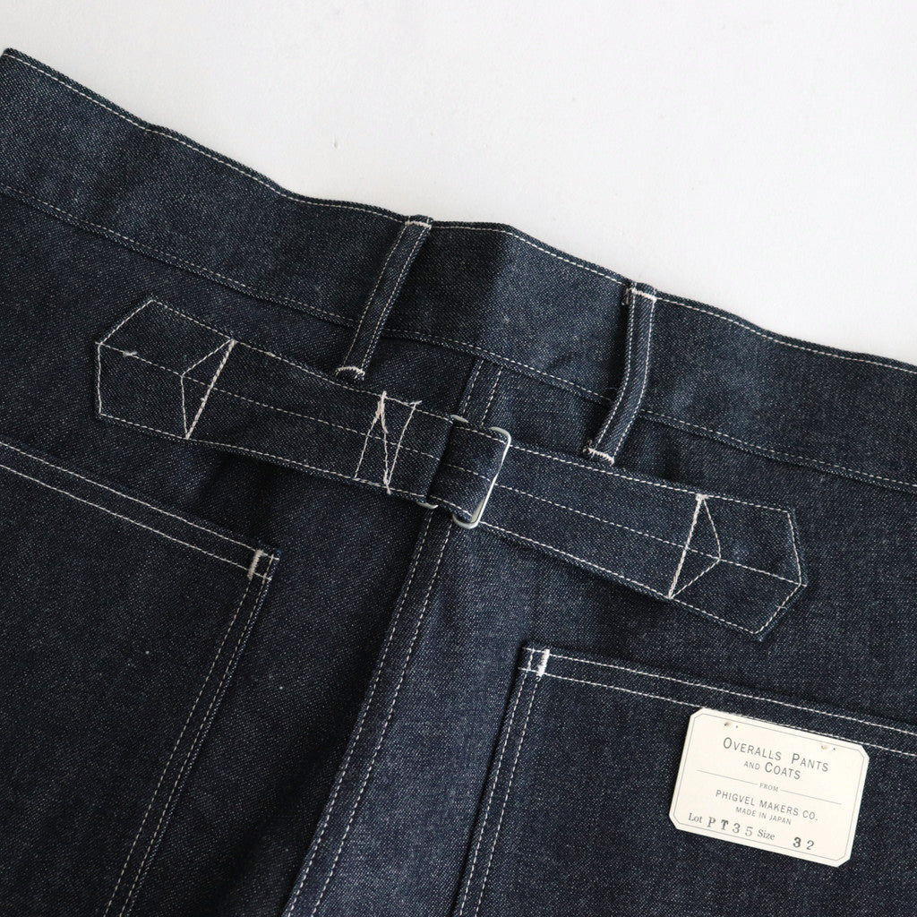 MIL DENIM FATIGUE TROUSERS #INDIGO [PM-PTM35]