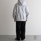 Thin-Sweat Separate-Pocket Hoodie P/O #HeatherWhite [bROOTS25S20]