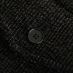 PRINTED CORDS MOTORING JACKET #MARINE BLACK [242OJ-JK08]