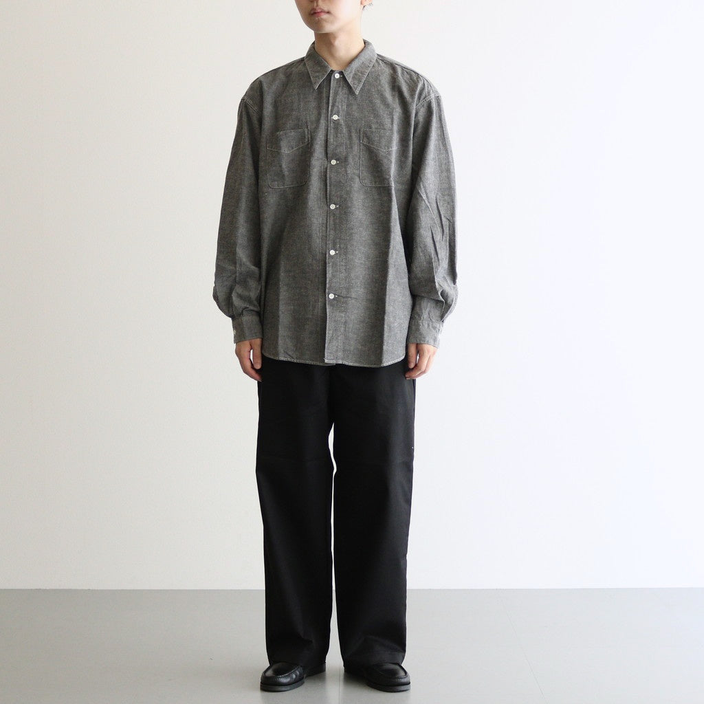 COOLMAX Chino Field Work Pants #Black [N25FC033]