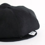 HEMP DUCK PEAKED CAP #BLACK [251OJ-HT02]