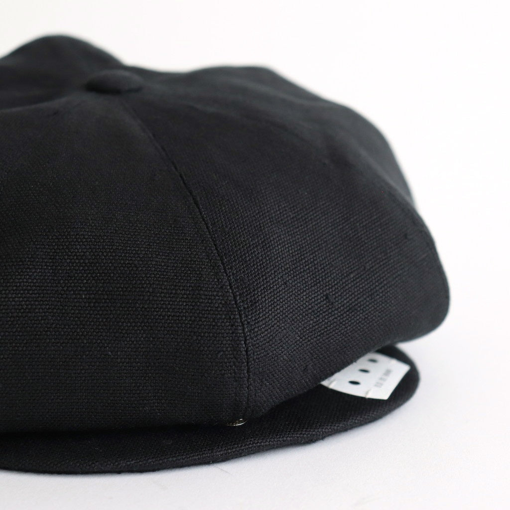HEMP DUCK PEAKED CAP #BLACK [251OJ-HT02]