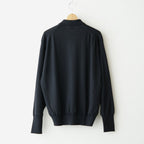 BABY WOOL POLO CARDIGAN #BLACK [BN-26FM-040]