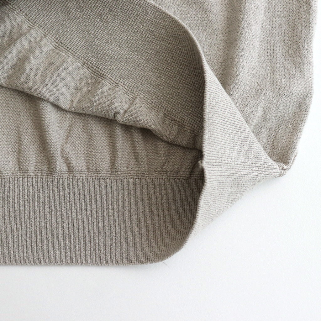 Washi Cotton Knit Polo Shirt #BEIGE [NEP-SS2530M]