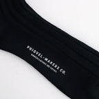 GENT’S SOCKS #IVORY BLACK [PM-ACPP06]