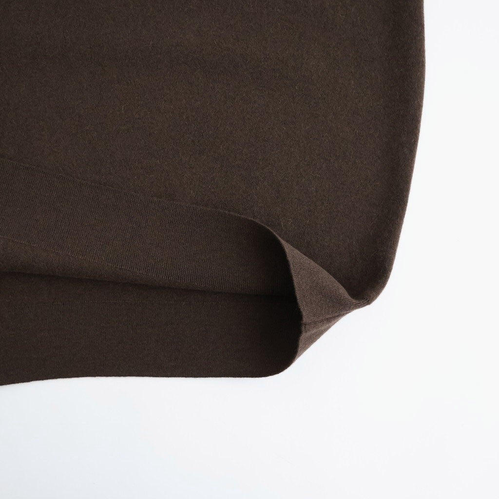 SUNSHINE CASHMERE POLO #BROWN [BN-26FM-059]