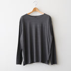 NORMANDY LINEN BASQUE SHIRT #GRAY [BN-26SM-072]