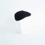 ANGORA WOOL HUNTHING CAP - GENTLEMAN #BLACK [X01007]