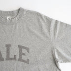 ALE-Y 88/12 Print Tee WIDE #HeatherGrey×Fade/Grey-PT [bROOTS25S36S26A]