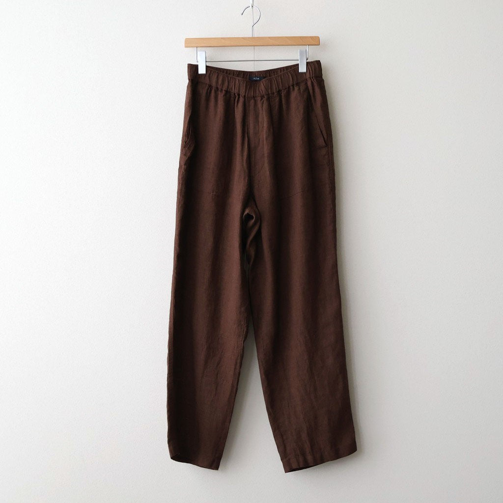 LINEN POPLIN PT #050 BROWN [17061 40059]