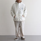 Reversible Hooded Jacket #Sand Beige [S25SA002]