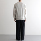 Cashmere Henleyneck - Diffusion Exclusive #Lt.Gray×Charcoal [NEP-AW2520B]