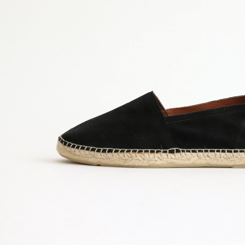 SQUARE TOE ESPADRILLES #BLACK [251OJ-FW06]