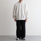 WIDE GYM PANTS #BLACK [A25C09PT01C]