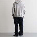 AFTER HOODIE ZIP UP SWEAT #TOP GRAY [26W-BIS-CS51]