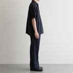 CAMP COLLAR MARINE SHIRTS #ONYX [251OJ-SH11]