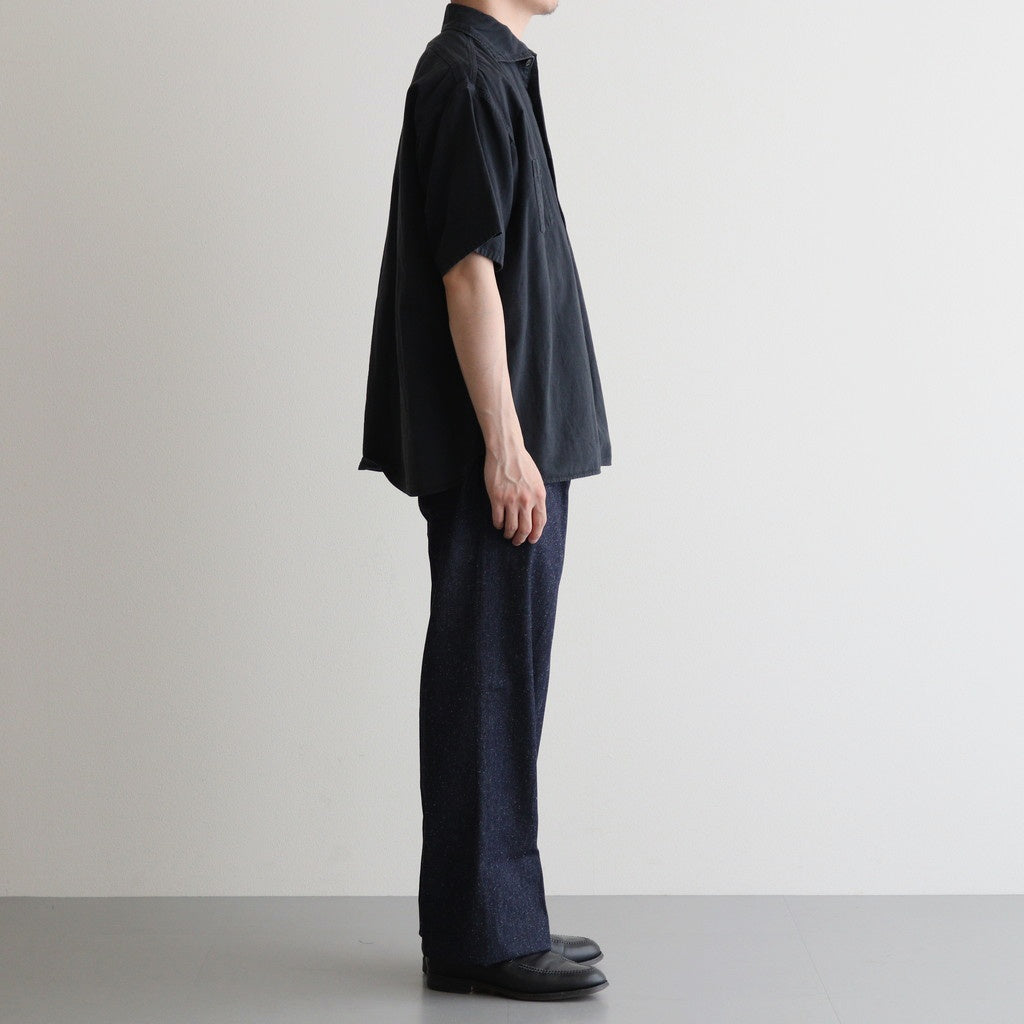 CAMP COLLAR MARINE SHIRTS #ONYX [251OJ-SH11]