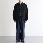 SPORTS JACKET #CHAMBRAY BLACK [M25C12BL01C]