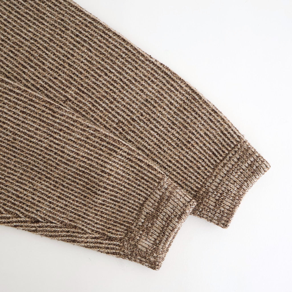 DRIVERS YARDIE KNIT #BROWN [DNA25K02]