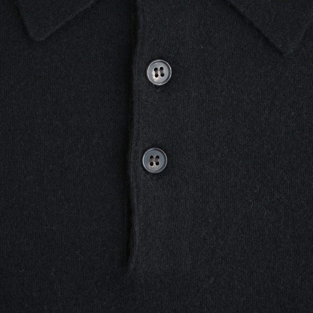 SUNSHINE CASHMERE POLO #BLACK [BN-26FM-059]