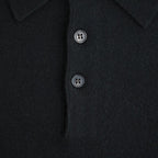 SUNSHINE CASHMERE POLO #BLACK [BN-26FM-059]