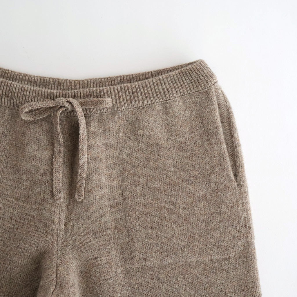 Yak felted sweat pants #BEIGE×BEIGE [NEP-AW2302]