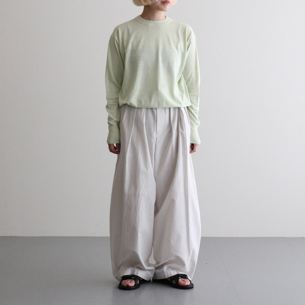 REVIVAL SOFT SILK CREW NECK #MINT [BN-26SL-033]