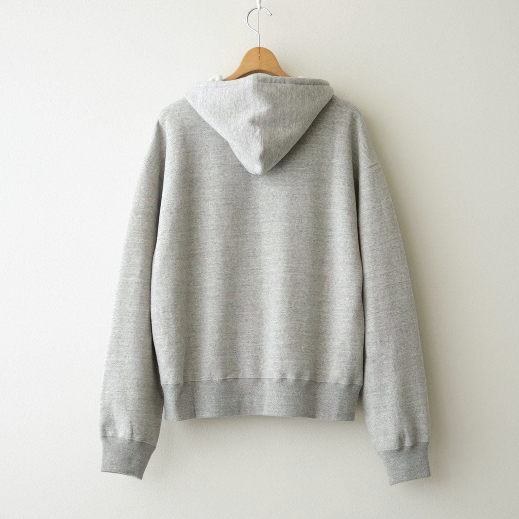 AFTER HOODIE ZIP UP SWEAT #TOP GRAY [26W-BIS-CS51]