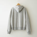 AFTER HOODIE ZIP UP SWEAT #TOP GRAY [26W-BIS-CS51]