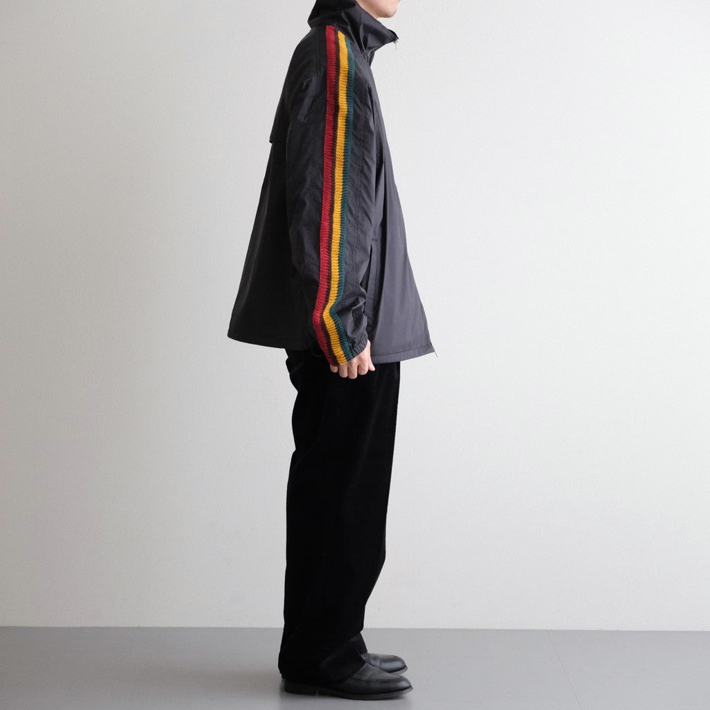 TRACK JACKET POLYESTER #BLACK [DNA25B03-A]