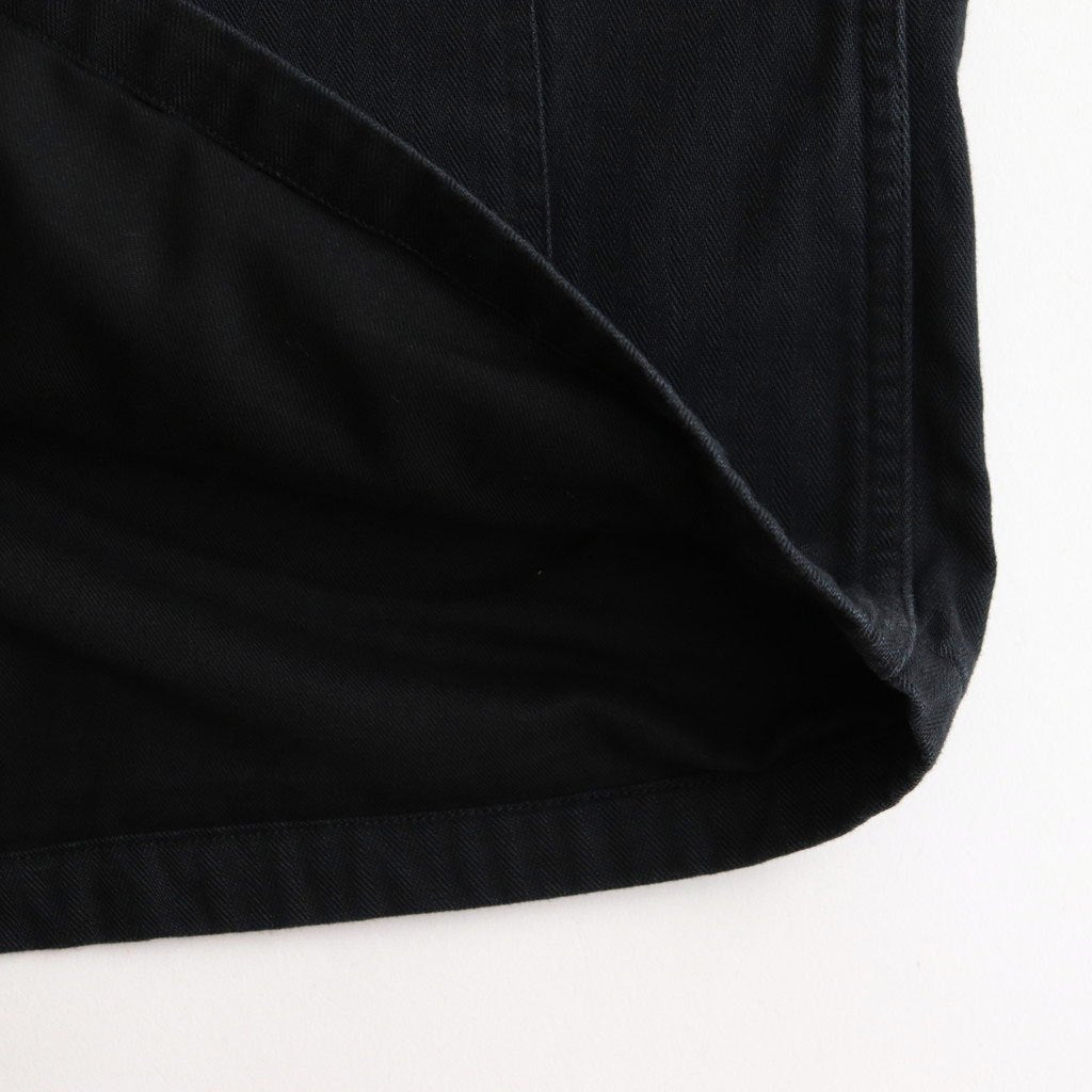 PATINA HERRINGBONE SOUVENIR JACKET #ONYX [251OJ-JK16]