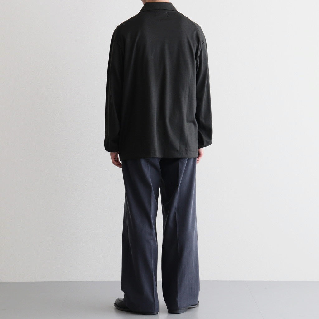 DOUBLE-PLEATED BUGS TROUSER #GRAPHITE [261OJ-PT29]