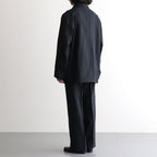 REGULAR FIT STRAIGHT TROUSERS #GRAY BIRD’S-EYE [M26C10PT03C]