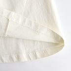 Cotton Jersey Sleeveless Flared Dress #Ivory [N25SF060]