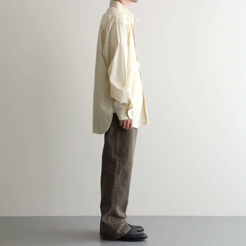 PURE STRAIGHT KHAKI DENIM #KHAKI [26W-BIS-PT05K]