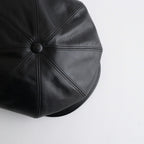 HORSEHIDE CASQUETTE - OLDBOY #BLACK [V01005]