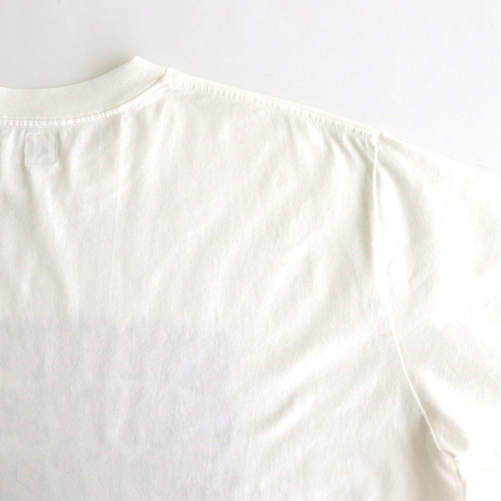 BRITPOP Print Tee WIDE #White×Red-PT [bROOTS25S34A]