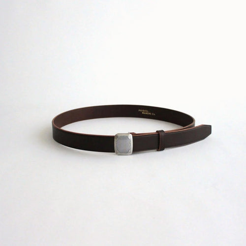 HICKOK BELT #D.BROWNxSILVER [PM-ACPP05]