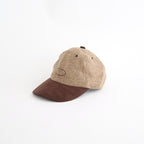 BRITISH TWEED WOOL CAP - FANBOY #COCOA [Y01019]