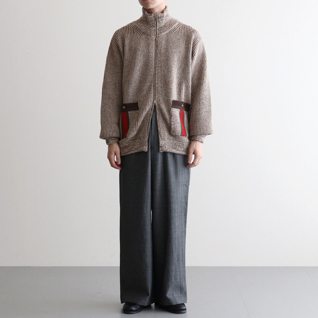 DRIVERS YARDIE KNIT #BROWN [DNA25K02]