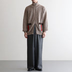 DRIVERS YARDIE KNIT #BROWN [DNA25K02]