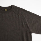 BABY WOOL CREW NECK #BROWN [BN-26FL-021]