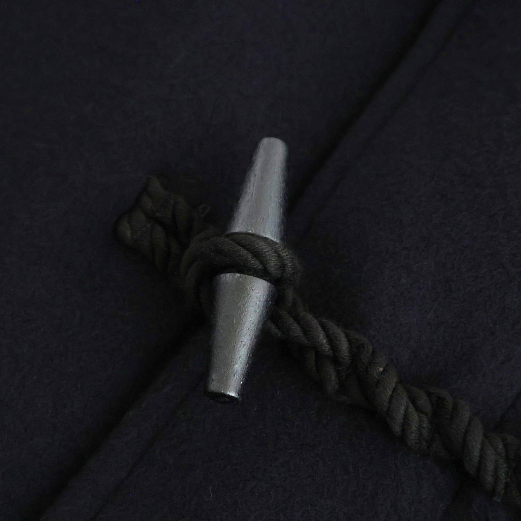 Wool Felton Duffle Coat #DarkNavy×Black-toggle [bROOTS25F2]