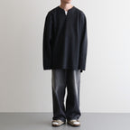 Rough&Smooth Thermal Over NeckL/S #HeatherCharcoal [bROOTS24F30F25]