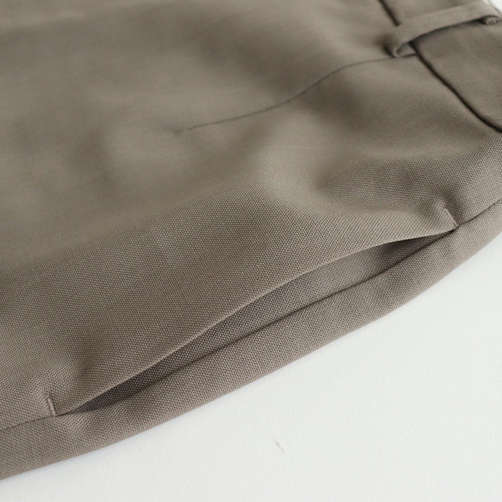 Wool Tuckless Tapered Trousers #BEIGE [NEP-SS2509W]