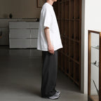 bd Print Tee WIDE #White×White-PT [bROOTS25S34S26A]