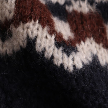 MOHAIR NORDIC TURTLE NECK #NAVY [BN-24FL-055]