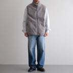 LEVEL3 Fleece Vest #FoliageGrey [bROOTS24F13F25]