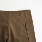 COTTON LINEN M43 TROUSERS #MILITARY GREEN [26S-BIS-PT34]
