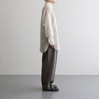 COTTON VOILE LAWN LONG SLEEVE SH #060 LIGHT YELLOW [16861 50081]